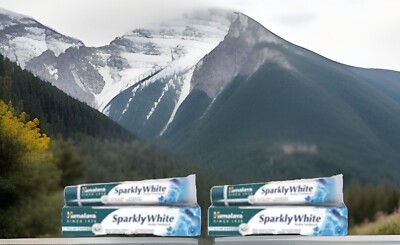 2 x Himalaya Sparkly white herbal Zahnpasta 75 ml   