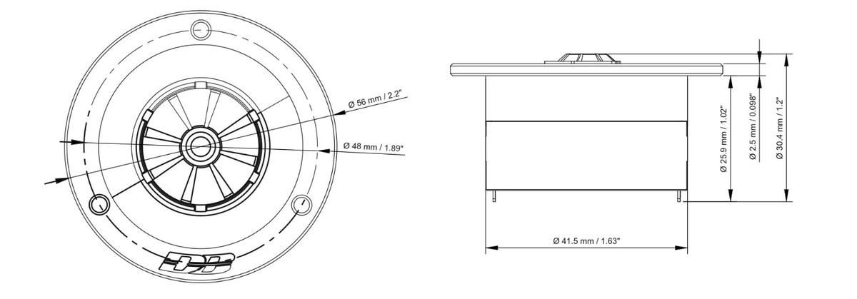 Deaf Bonce Machete MFT-25 70 Watt Super Tweeters Pair | eBay