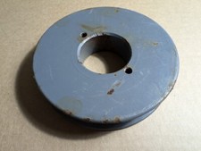 Browning Bushed Sheave V-Belt Motor Drive Pulley 4-3/8" OD BK47H, Cast Iron, 1 G