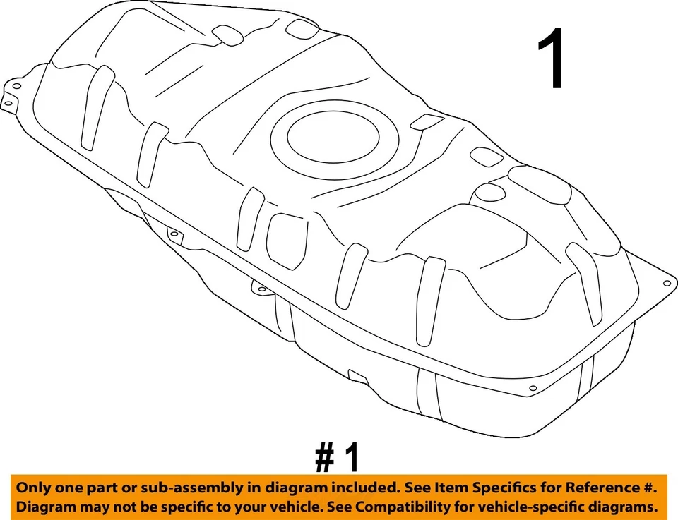 Used Fuel Tank fits: 2016 Kia Soul Grade A - Imagem 4 de 4