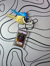 JALEN JOHNSON 2021-22 Prizm Rookie Signature Gold PSA 10 3x5cm KEYRING
