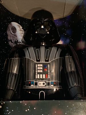 Star Wars Darth Vader Robot Wind Up Tin Toy 1997 Osaka Institute
