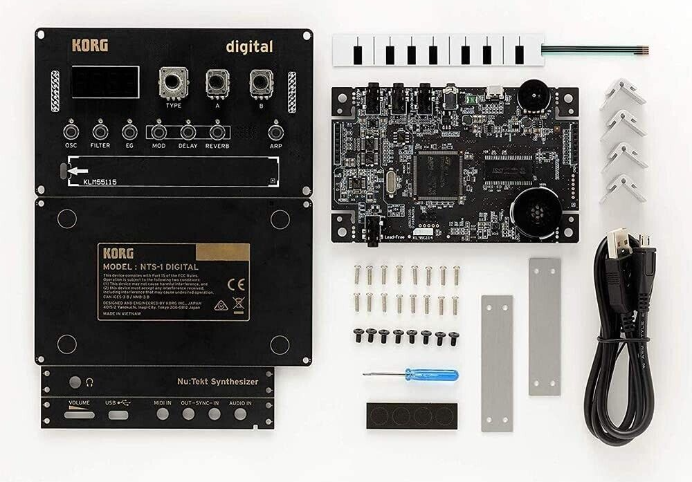 KORG Nu:Tekt NTS-1 digital KIT Programmable Synthesizer Kit DIY