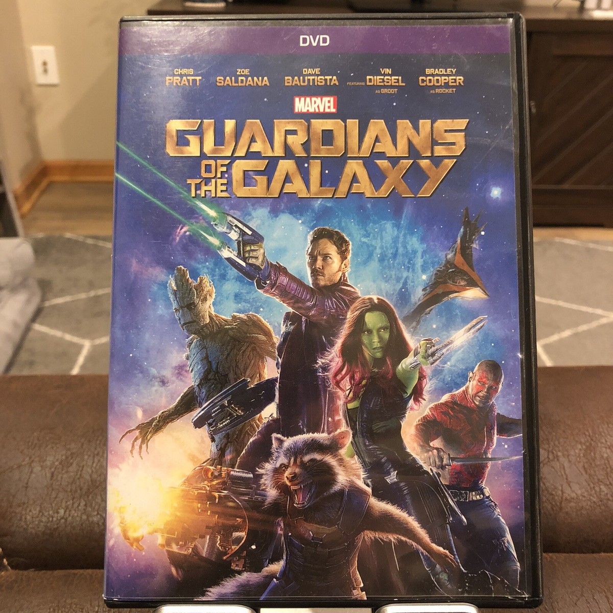 Guardians of the Galaxy DVD Marvel Disney MCU Chris Pratt Zoe - Main Image