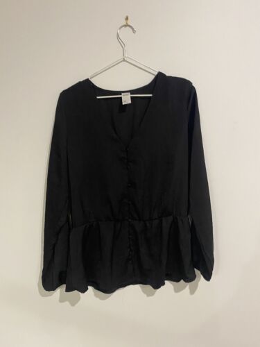 Black Kmart Blouse - Picture 1 of 3
