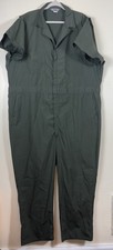 VTG Sears Men's Short Sleeve Coveralls Jumpsuit Green Size 50 Utility Halloween