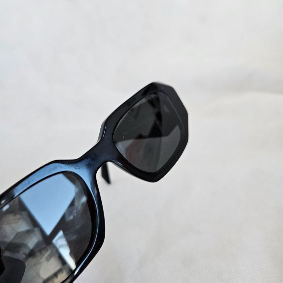 Prada Symbole Black Rectangle Shape Sunglasses - image 6