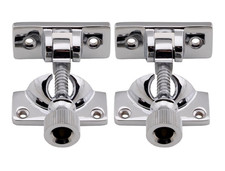 Pair of Carlisle Brass Chrome Sash Fastener Lock AQ43CP