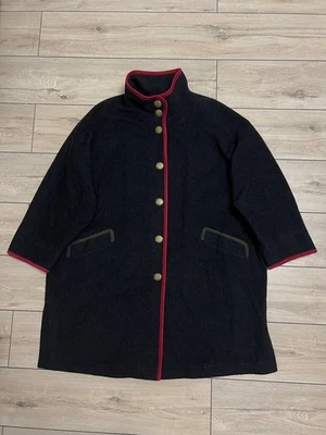 Women's Vintage Schneiders Wool Coat PAM Loden Trachten National sz US 14 UK 18 - Photo 1/4