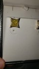 diamond earrings 14k Yellow Diamonds — photo 4