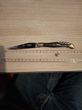 couteau laguiole g david Manche Corne 20cm Tire Bouchon