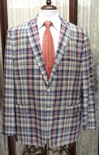 *Mint* Brooks Brothers Fitzgerald 48 R tan pl...