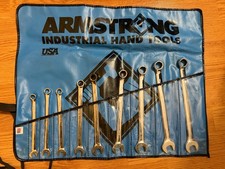 Armstrong 9 Pc Metric Wrench Set 10mm-18mm No 12mm Has Double 11mm Armstrong 9 Pc Metric Wrench Set 10mm-18mm No 12mm Has Double 11mm