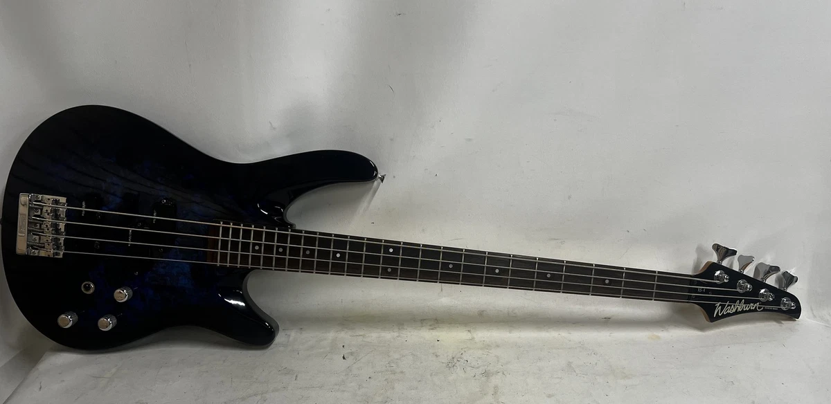 Washburn 4 String Electric Bass Guitar Bass Guitars for sale | eBay