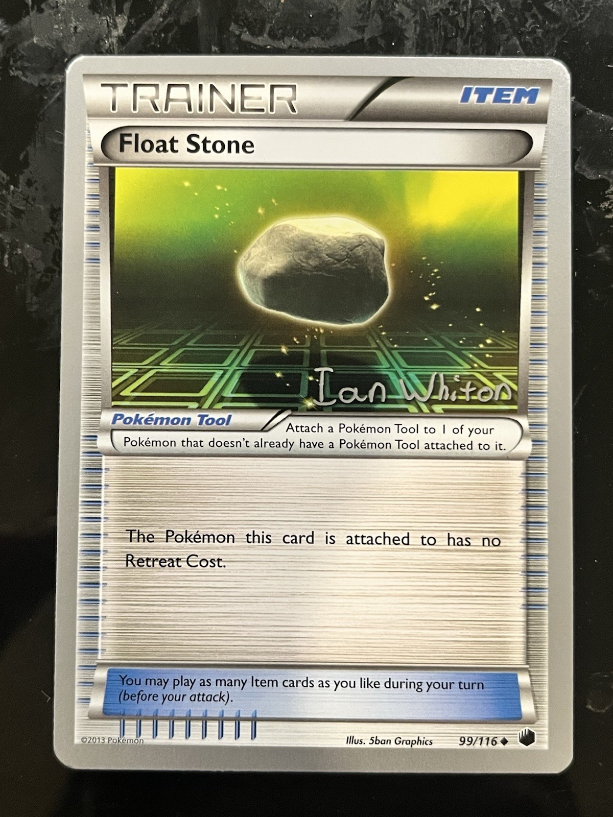 Pokemon Plasma Freeze Float Stone 99/116 World Championship 2013 LP