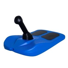 Plastic Sled for Kids & Adults - Lightweight 21" Winter Toboggan Snow Slider 