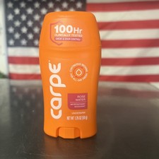 Carpe  ROSE WATER   ANTIPERSPIRANT DEODORANT   UNDERARM LOTION 1.75 OZ