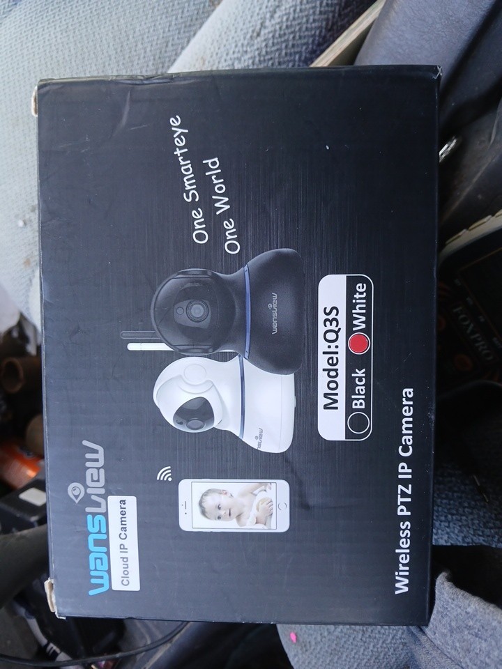 WANSVIEW Q3S 1080P Wireless PTZ IP Camera One Smarteye One World WHITE - NEW