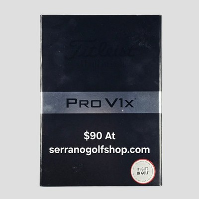 (HOLIDAY SALE!) Titleist (Prior Generation) Pro V1x Holiday Gift Box 2 Dozen