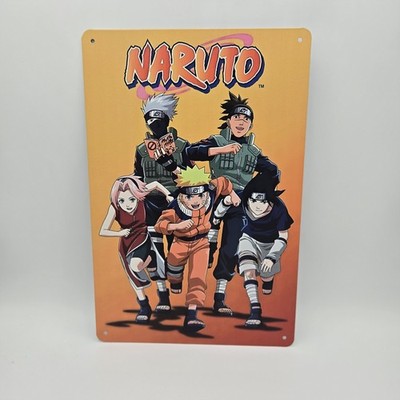 Naruto Metal Sign 