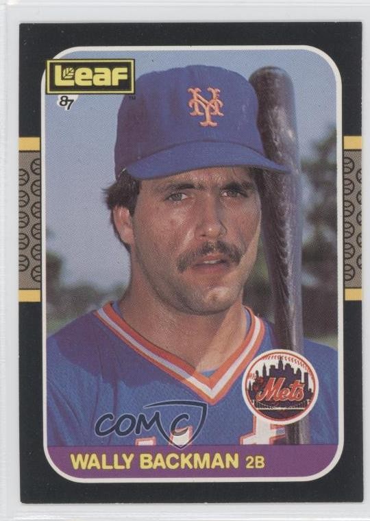 1987 Leaf Canadian Wally Backman #59 0a0