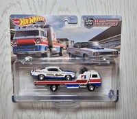 Hot Wheels Wide Open Amc Rebel Machine Modellauto Team Transport FLF56 1:64