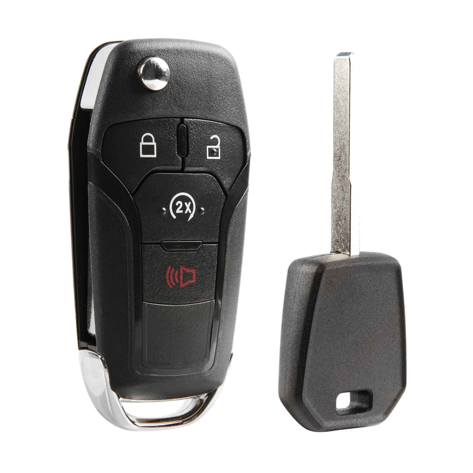 For 2015-2022 H128-PT Key + Remote Key Fob For Ford Ranger F150 N5F-A08TDA