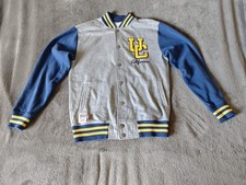 American Freshman College Jacke UC Berkeley California Gr. M Grau Blau Vintage S
