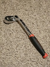 Pittsburgh Pro CR-V 1/2" Drive Swivel Rotating Head Ratchet Comfort Grip