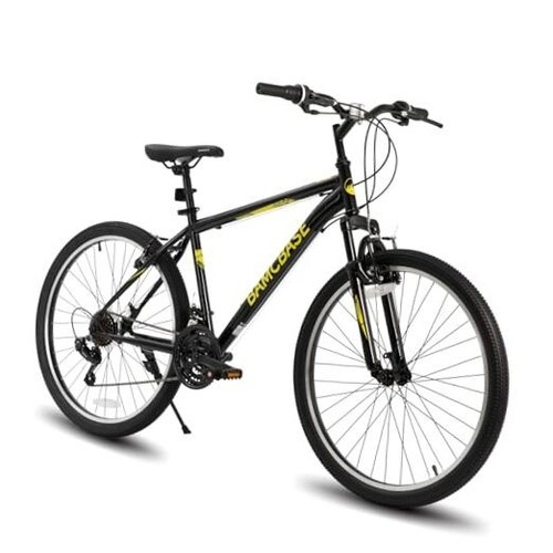 HILAND 26 27.5 29 Inch Mountain Bike, Mens and Womens MTB with 21 27.5" black