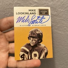2014 Golden Age Historic Signatures Mike Lookinland On Card Auto Bobby Brady