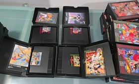 40 NEO GEO AES Games, Most Cib, Good Tittles Read Description 
