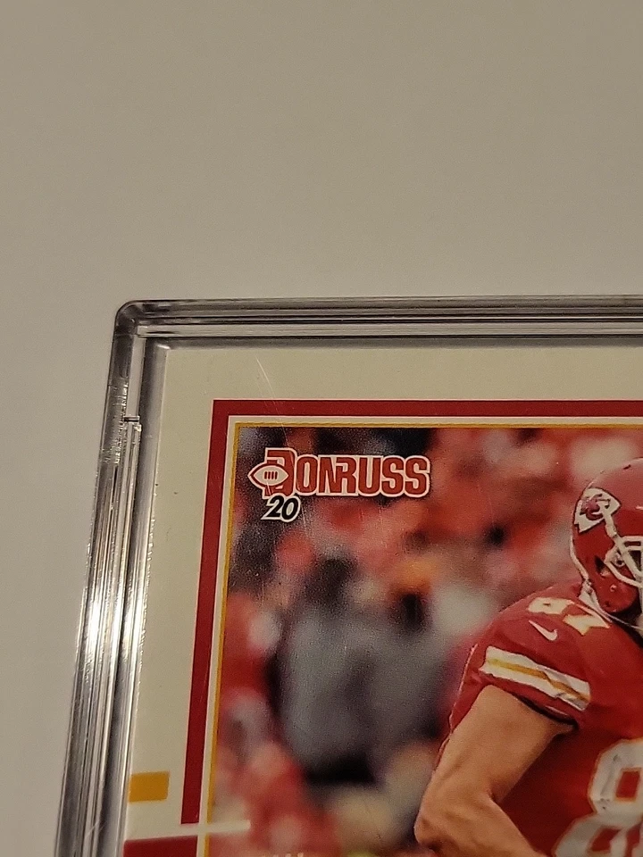 Travis Kelce Hand-Signed Autograph 2020 Panini Donruss Football #3 Chiefs - Image 4 of 4