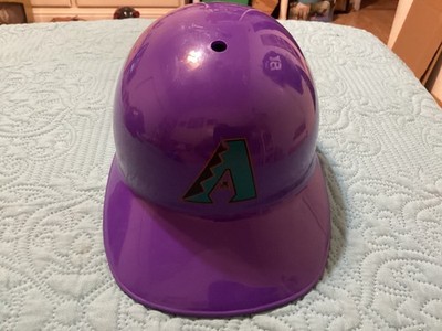 ARIZONA DIAMONDBACK LAICH BATTING NON-PROTECTIVE HELMET  PURPLE/ FREE POSTAGE!!!
