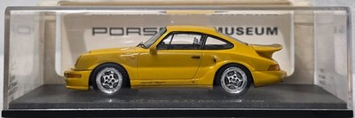 Porsche 911 (964) Turbo S 3.6 Leichtbau Yellow 1992 1:43 Spark