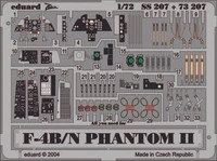 Eduard Accessories Ss207 - 1:72 F-4B/N Phantom Ii - ÄTzsatz - Neu