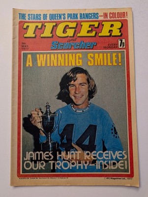 Tiger and Scorcher Comic 7th May 1977, IPC Magazines.