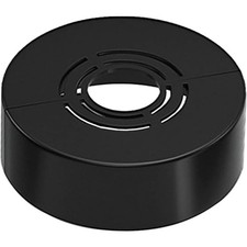 Duscharmatur Rosette 3 Größen Abdeckrosette Wasserhahn Schwarz 2 Stück