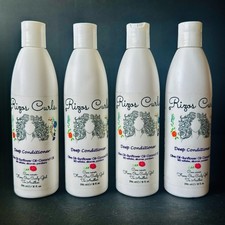 4x NEW Rizos Curls Deep Conditioner 10oz. each No Sulfates Silicones Paraben