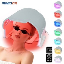 7 Color LED Face Mask Light Therapy Skin Rejuvenation Anti Aging Beauty Spa