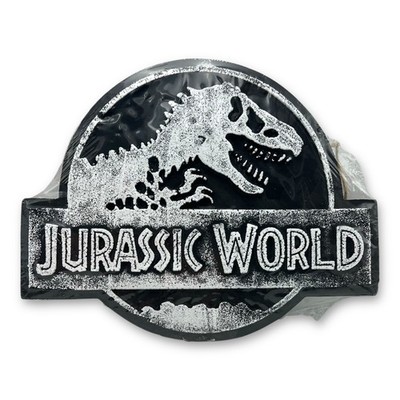 NEW Jurassic World Styrofoam Sign Universal City Studios Stamp 12  x 15 