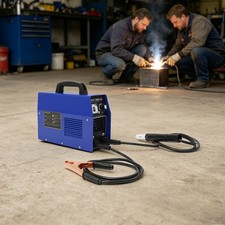 F&uuml;lldraht Schwei&szlig;ger&auml;t mit Schwei&szlig;maske IGBT Elektro Inverter Schwei&szlig;ger&auml;t Blau