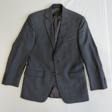 Lauren Ralph Lauren Blazer Mens 38R Gray Wool 2 Button Sport Coat