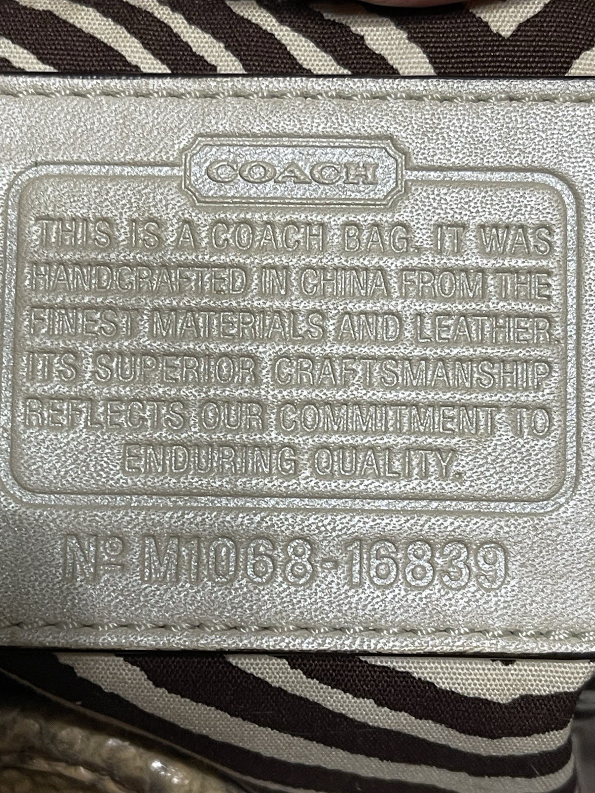 Coach Python Straw Natalie Tote 2010 - image 6