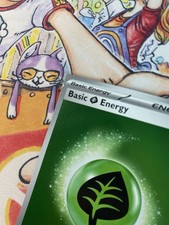 Square Corner Grass Energy Holo ME Mega Evolution ascended Heroes Pokemon