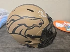 Denver Broncos Autographed  Bo Nix Replica Helmet