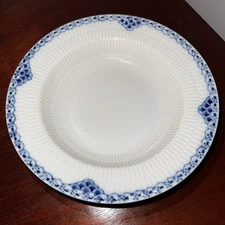 Princess Blue (111) by Royal Copenhagen 8 3/8" Rimmed Soup Bowl(s) 1st 566