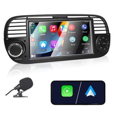 Autoradio Fiat Compatibile CarPlay Android Auto Bluetooth USB Mp3 - Miniatura 1