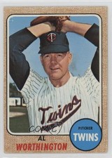 1968 Topps High # Al Worthington #473 2k3