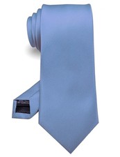 Solid Color Tie Formal Necktie for Men